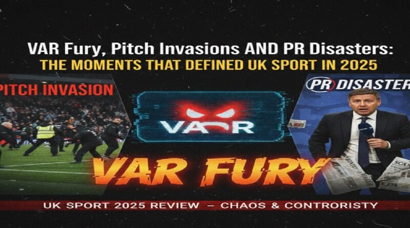 VAR Fury, Pitch Invasions and PR Disasters: The Moments That Defined UK Sport in 2025
