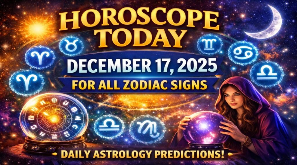 Daily Horoscope Today: Astrology Predictions for All 12 Zodiac Signs | Wednesday, December 17, 2025