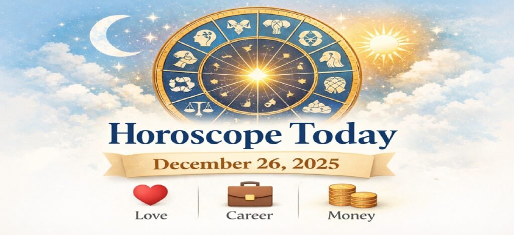 Horoscope Today for Friday, December 26, 2025: Daily Zodiac Predictions