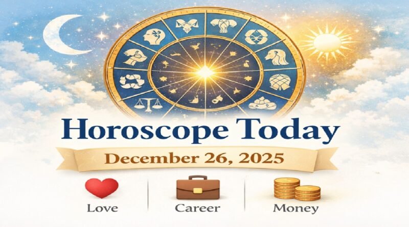 Horoscope Today for Friday, December 26, 2025: Daily Zodiac Predictions
