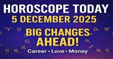 ✨ Horoscope Today – 5 December 2025: Friday Brings Major Cosmic Shifts for All Zodiac Signs