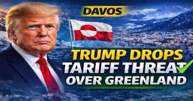 Trump Drops Tariff Threat Over Greenland at Davos, Calming Global Market Jitters