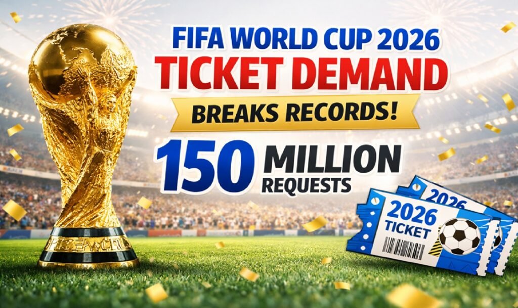 Massive FIFA World Cup 2026 Ticket Demand Breaks Records