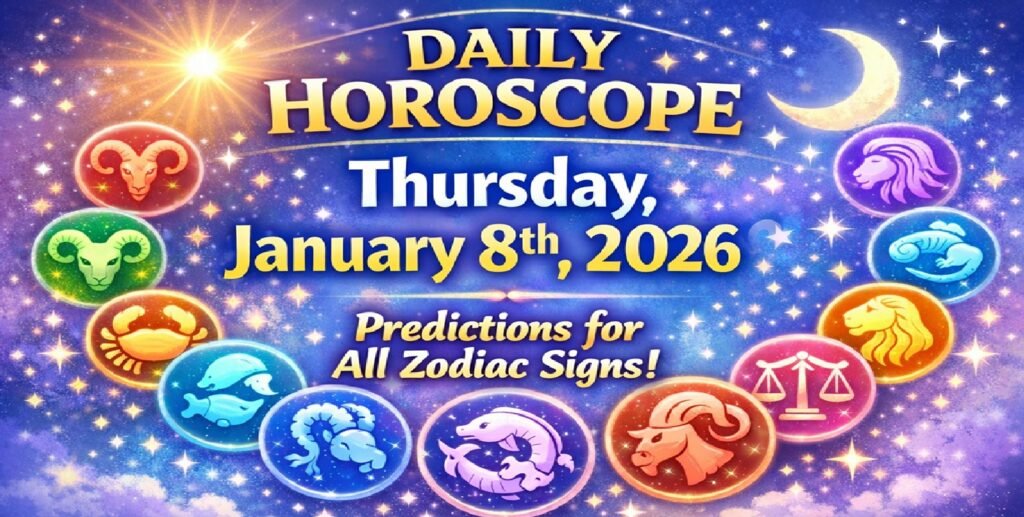 Horoscope Thursday - January 8th 2026: Daily Predictions for All Zodiac Signs