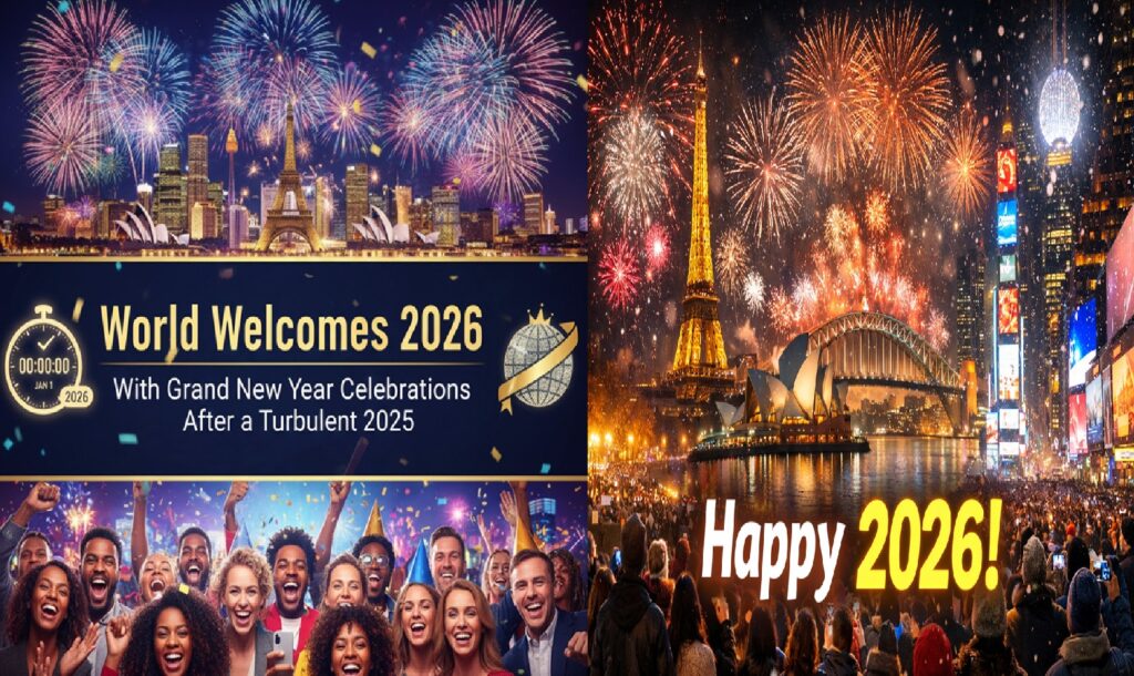 World Welcomes 2026 With Grand New Year Celebrations After a Turbulent 2025