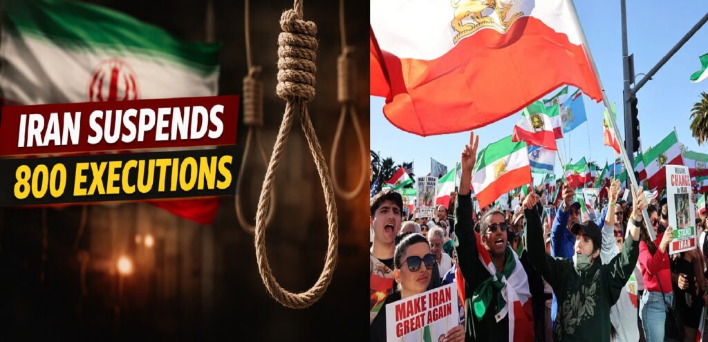 Iran Suspends Nearly 800 Planned Executions Amid Global Pressure and Human Rights Scrutiny