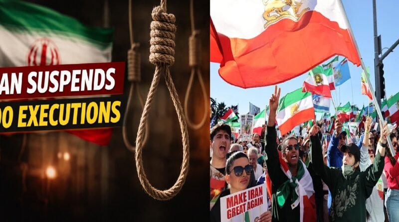 Iran Suspends Nearly 800 Planned Executions Amid Global Pressure and Human Rights Scrutiny