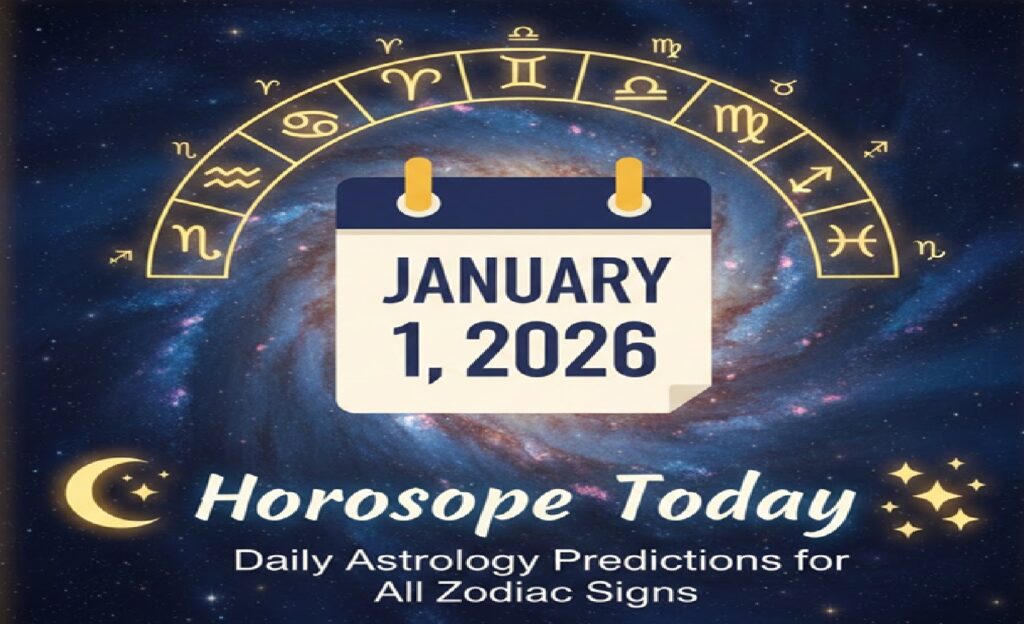 Horoscope Today: January 1, 2026 — Daily Astrology Predictions for All Zodiac Signs