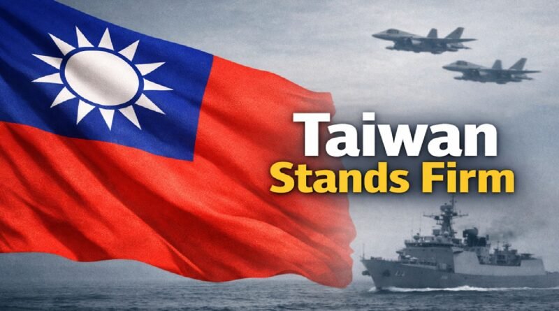 Taiwan Pledges Sovereignty Defense Amid Escalating Chinese Military Drills