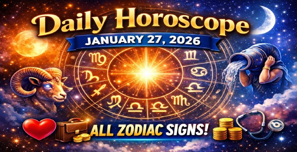 Daily Horoscope Today, Tuesday, January 27, 2026: Astrological Predictions for All Zodiac Signs