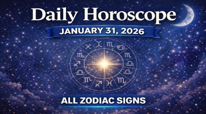 Daily Horoscope Today - Saturday, January 31, 2026: Astrology Predictions for All Zodiac Signs