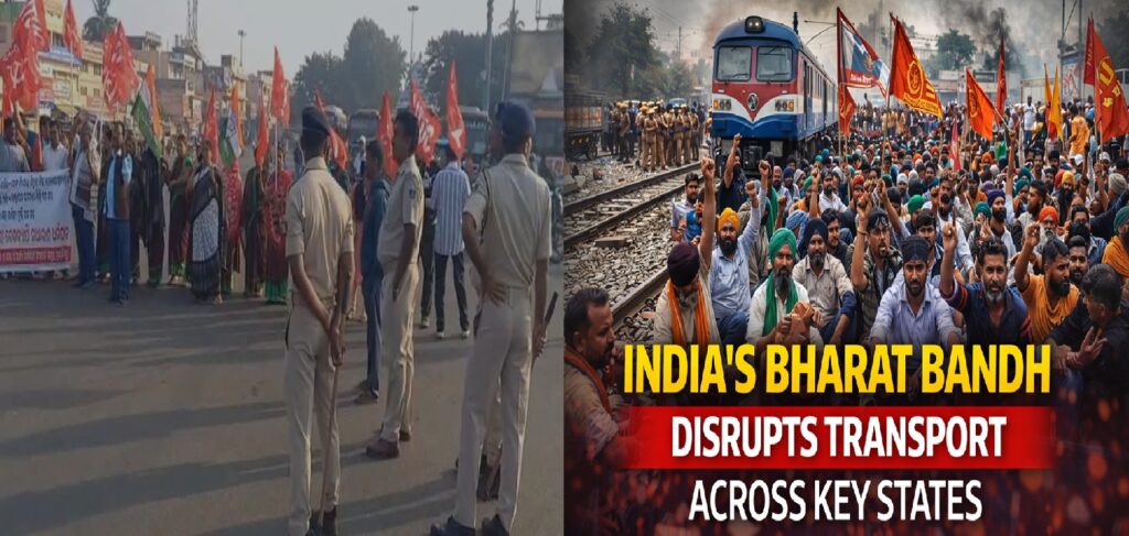 India’s Bharat Bandh Disrupts Transport Across Key States
