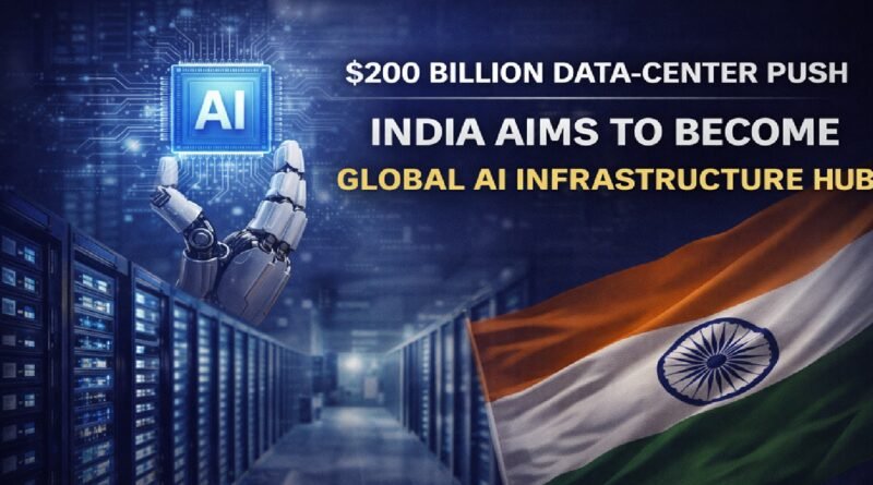 India Targets $200 Billion Data-Center Boom to Become Global AI Infrastructure Hub