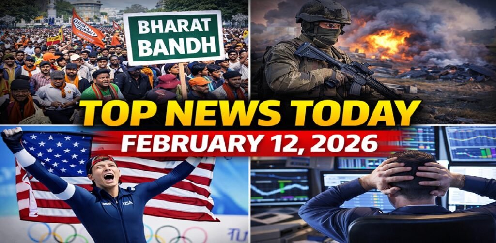 Global Headlines Today: Protests, Peace Talks, Market Volatility, and Major Cultural Events Dominate February 12, 2026