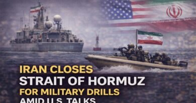 Iran Temporarily Closes Strait of Hormuz for Military Drills Amid U.S. Negotiations