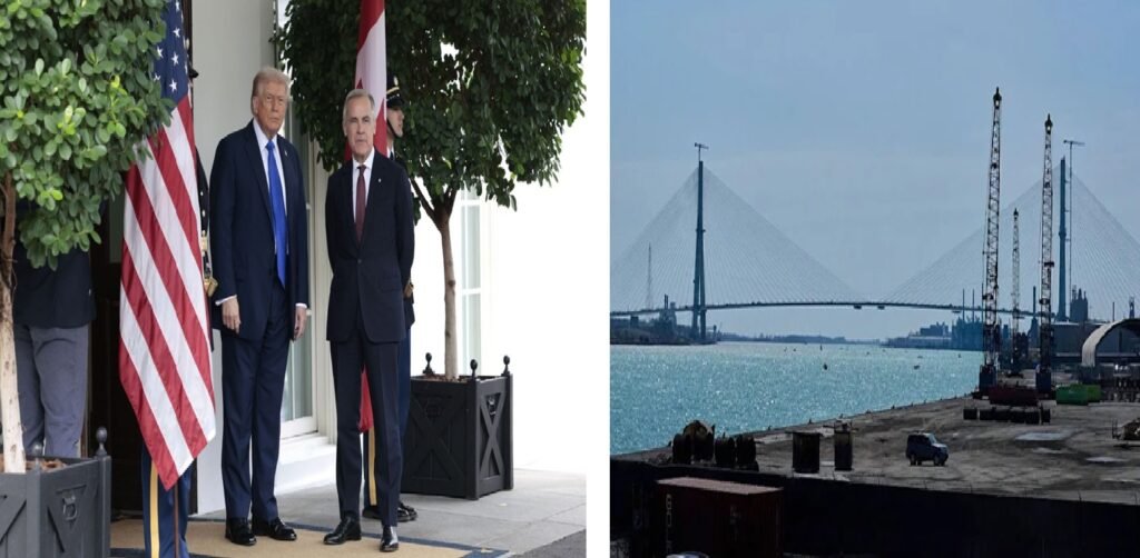 US–Canada Infrastructure Dispute Escalates as Trump Threatens to Block Bridge Opening