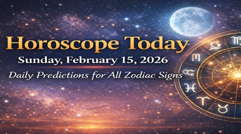 Sunday Horoscope February 15, 2026: What the Stars Reveal for Aries to Pisces
