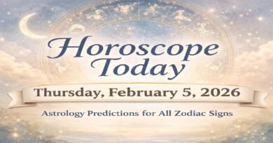 Daily Horoscope Today: Thursday, February 5, 2026 – Astrology Predictions for All Zodiac Signs
