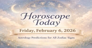 Daily Horoscope Today: Friday, February 6, 2026 – Astrology Predictions for All Zodiac Signs