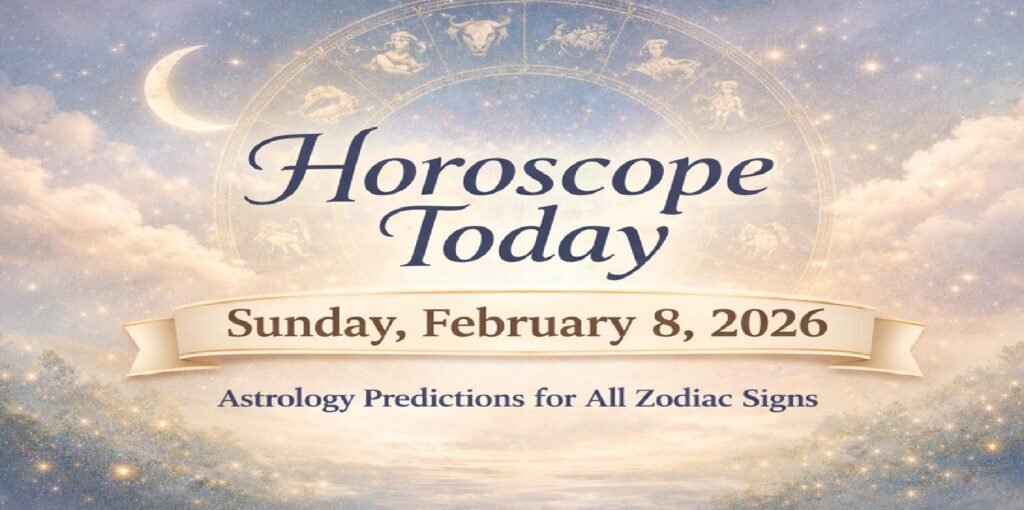 Daily Horoscope Today For Sunday, February 8, 2026 – Astrology Predictions for All Zodiac Signs