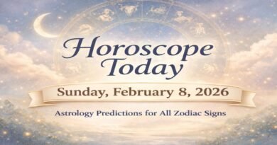 Daily Horoscope Today For Sunday, February 8, 2026 – Astrology Predictions for All Zodiac Signs