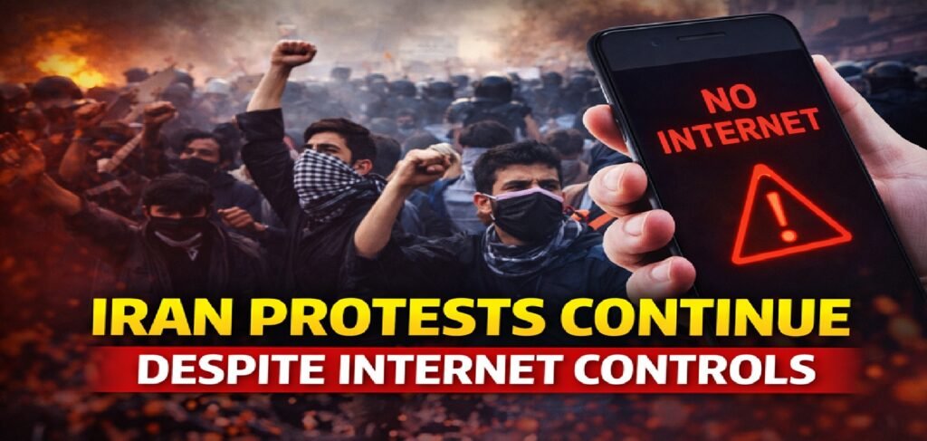 Iran Protests Continue Despite Tightened Internet Controls