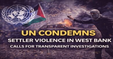 UN Condemns Settler Violence in West Bank, Urges Transparent Investigations After Casualties and Displacements
