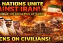 Arab Nations Unite Against Iran: Saudi-Led Coalition Condemns Attacks on Civilian Infrastructure