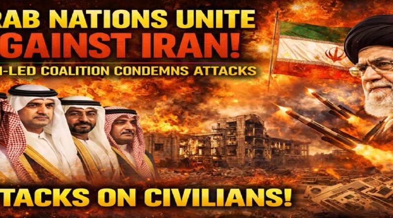 Arab Nations Unite Against Iran: Saudi-Led Coalition Condemns Attacks on Civilian Infrastructure