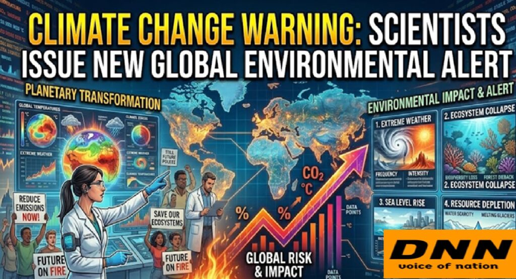 Climate Change Warning: Scientists Issue New Global Environmental Alert