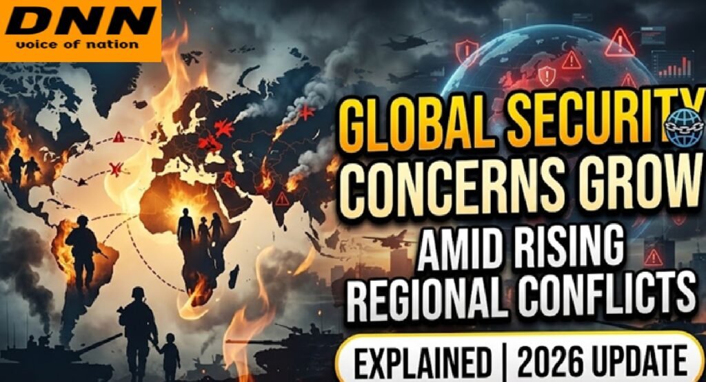 Global Security Concerns Grow Amid Rising Regional Conflicts
