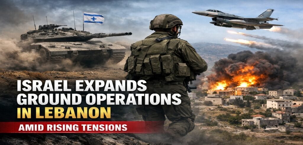 Israel Expands Ground Operations in Lebanon Amid Rising Tensions