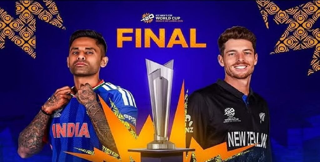 India vs New Zealand Set for ICC T20 World Cup 2026 Final at Narendra Modi Stadium