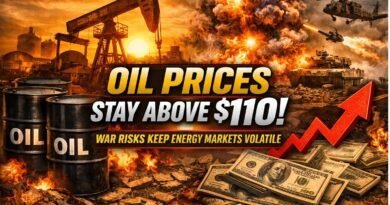 Oil Prices Stay Above $110 as War Risks Keep Energy Markets Volatile