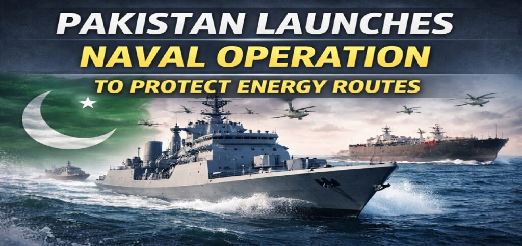 Pakistan Launches Naval Operation to Protect Energy Routes Amid Gulf Crisis