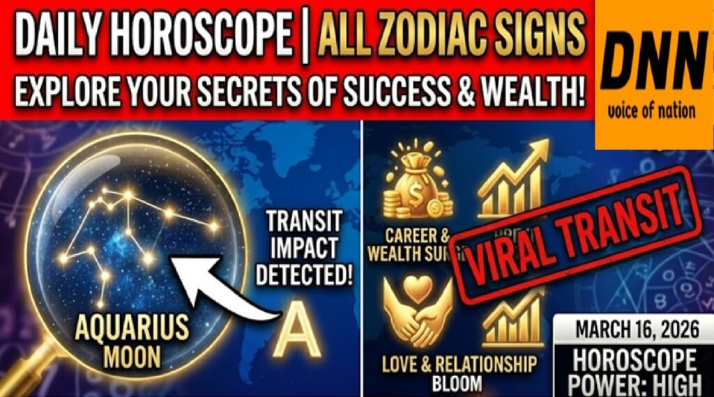 Horoscope Today - March 16, 2026: Daily Predictions for All Zodiac Signs