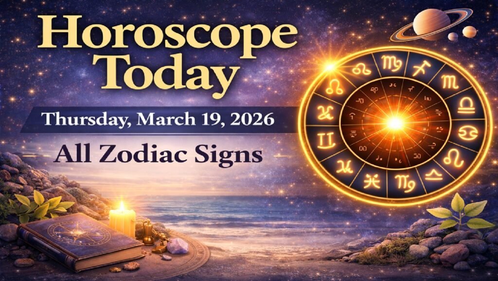 Horoscope Today: March 19, 2026, Thursday – Daily Astrology Predictions for All Zodiac Signs