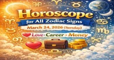 Horoscope for All Zodiac Signs – March 24, 2026 (Tuesday): Daily Astrology Predictions for Love, Career & Money