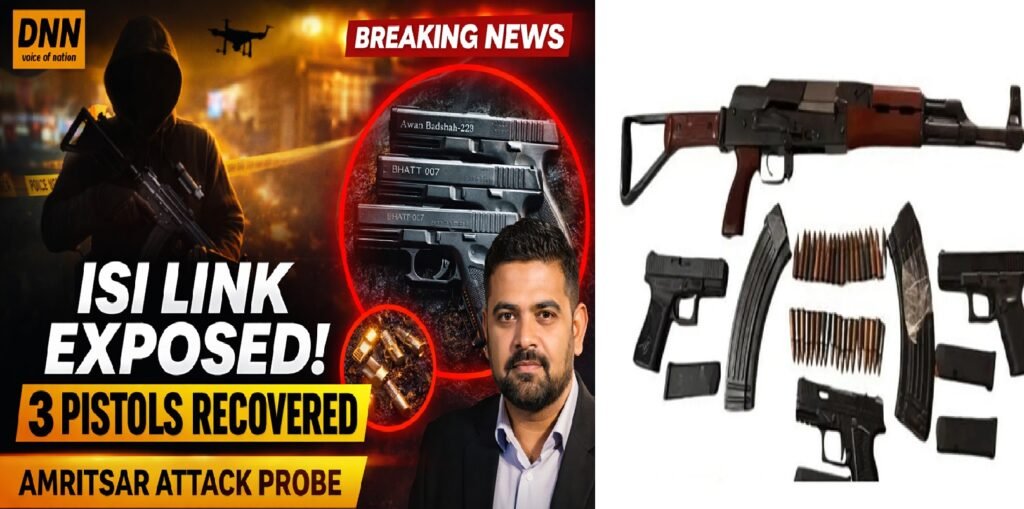 Amritsar Grenade Attack Probe: 3 More Pistols Recovered, ISI Handlers Exposed