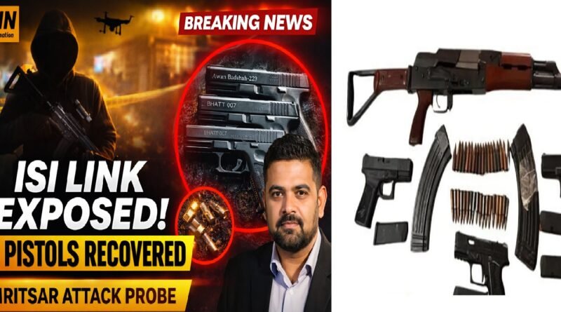 Amritsar Grenade Attack Probe: 3 More Pistols Recovered, ISI Handlers Exposed
