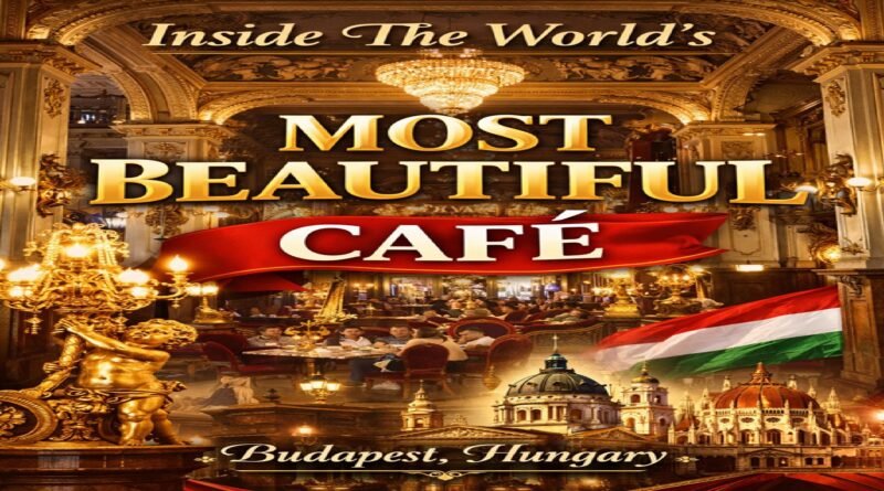 The Golden Legacy of Budapest’s New York Café: Inside the 130-Year-Old “Most Beautiful Café in the World.”