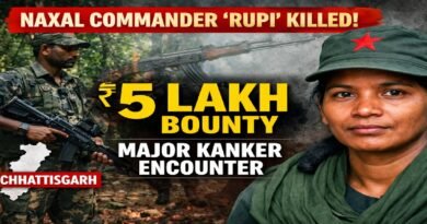 Kanker Encounter: ₹5 Lakh Reward Maoist Commander ‘Rupi’ Killed in Major Security Breakthrough