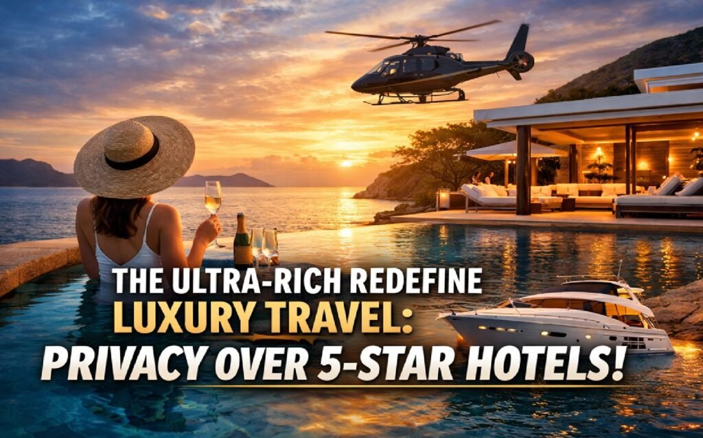Ultra-Rich Redefine Luxury Travel: Privacy Overtakes 5-Star Hotels