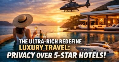 Ultra-Rich Redefine Luxury Travel: Privacy Overtakes 5-Star Hotels