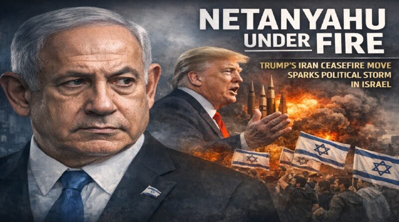 Netanyahu Under Fire After Trump’s Iran Ceasefire Move Sparks Political Storm in Israel