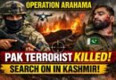 Operation Arahama: Pakistani Terrorist Neutralized in Overnight Encounter in Ganderbal; Massive Search Operation Continues in Kashmir