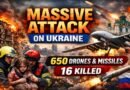 Russia Unleashes Deadliest Strike of 2026 on Ukraine: 650 Drones and Missiles Hit Kyiv, 16 Killed