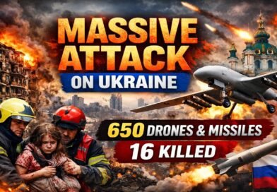 Russia Unleashes Deadliest Strike of 2026 on Ukraine: 650 Drones and Missiles Hit Kyiv, 16 Killed