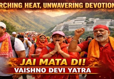 Scorching Heat Fails to Deter Vaishno Devi Pilgrims; ‘Jai Mata Di’ Echoes Across Katra