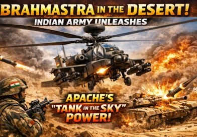 Brahmastra in the Desert: Indian Army Unleashes Apache’s “Tank in the Sky” Power